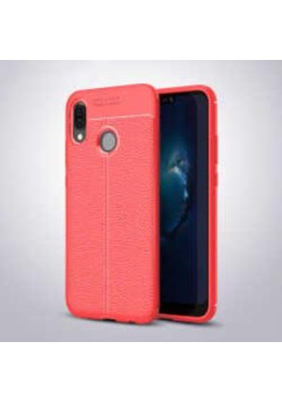 Huawei P20 Lite Kilif Deri Tarzi Niss Silikon Case 389468555