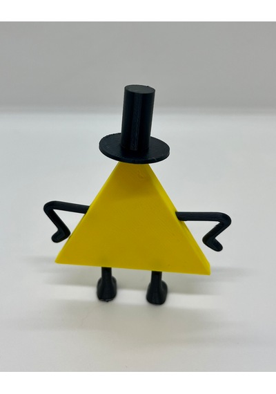 Bill Cipher 3d Figür