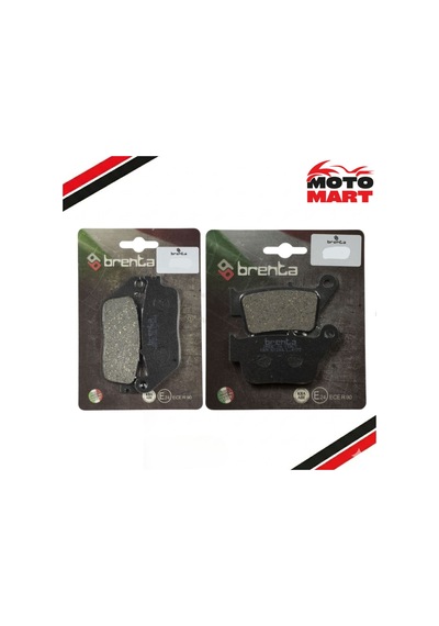 Yamaha X-max 250 2014-2017 Abs Siz Ön Ve Arka Balata Takımı Brenta Brt0451