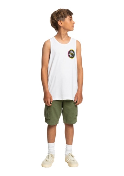 Quiksilver Core Bubble Erkek Çocuk Tank Top Beyaz