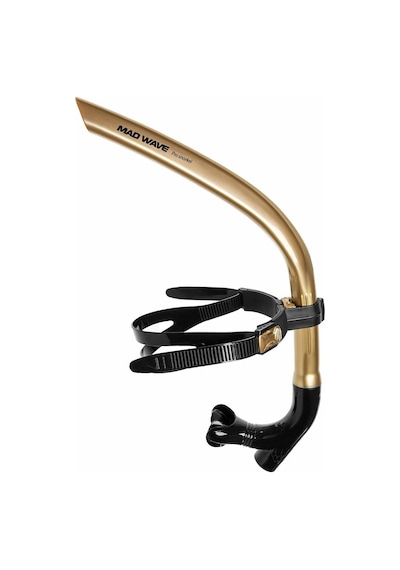 Madwave Center Yüzme Pro Ön Şnorkel - Gold - Standart Gümüş