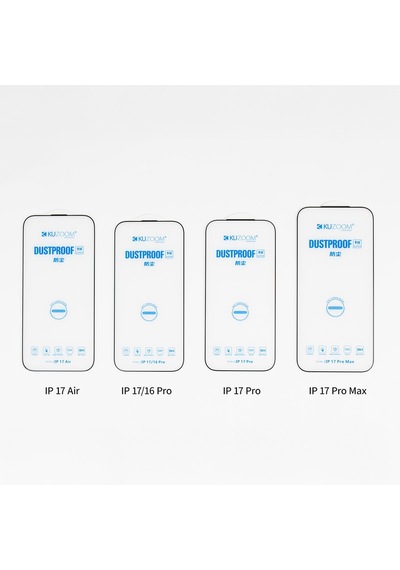 Delux Serisi Dokunmatik Cam Telefon Camı Mobil KorumaApple iPhone Uyumlu 17 Pro Max Dar Kenarlı Ekran Koruyucu
