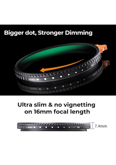 K&f Concept 82 MM ND-400 Nano-X II Filtre