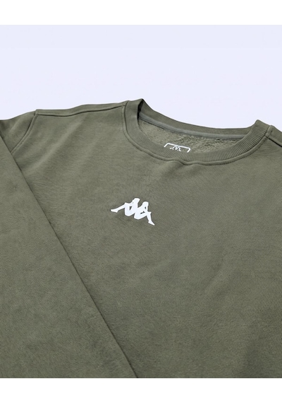 Kappa Carlo Erkek Haki Regular Sweatshirt