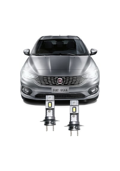 Fıat Egea Led Xenon Kısa Far Ampulü H7 Mini Led 2'li Set