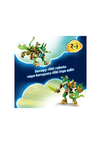 LEGO® DREAMZzz™ Tilki Koruyucu Robot 71508 – 9 Yaş ve Üzeri Çocuklar için Figür İçeren Yaratıcı Oyuncak Yapım Seti (883 Parça)