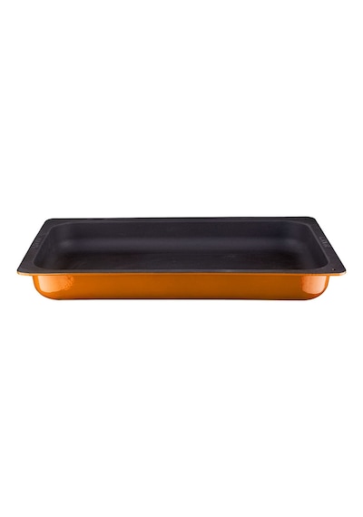 Lava Döküm GN 1/1 Gastronorm Küvet İç Renk Siyah Ölçü 32 x 53 CM Turuncu