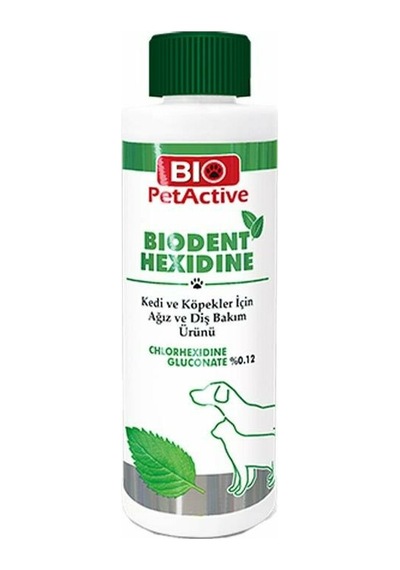 Bio Petactive Biodent Hexidine Köpek Ağız ve Diş Bakım Solüsyonu 250 ML