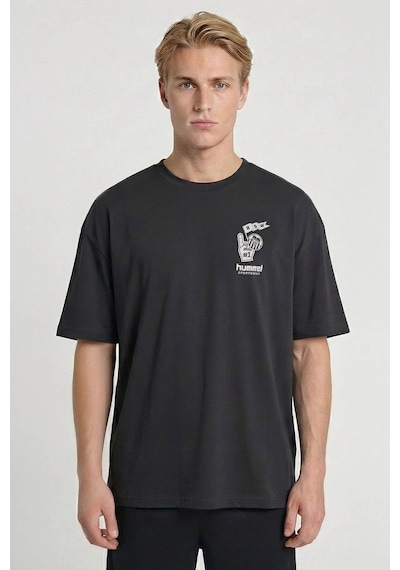 Hummel Hmltropıco Siyah Erkek T-shirt 912359-2001 Siyah