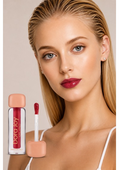 Maracuja Yağlı Dudak Parlatıcısıruby Glow 03 / 3d Besleyici Ve Nemlendirici Etkili / Joy Glow Maracuja Lip Gloss Işıltılı Kırmızı