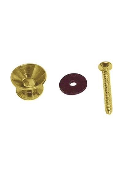 Jindi Metal Gitar Askı Pimi 2 Adet Set Olarak Gold -Pena