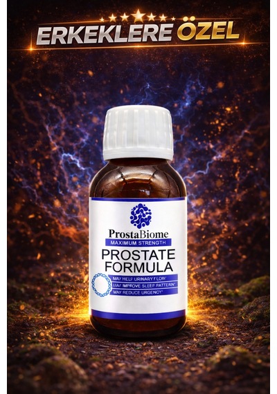 Prostate Formula Erkekler İçin Kendini Güçlü, Dengeli Ve Rahat Hisset 50 Ml