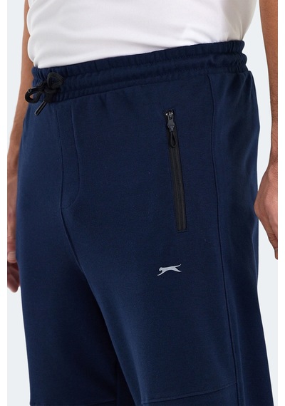 Slazenger Only In Erkek Fermuar Cepli Lacivert Eşofman Altı Lacivert