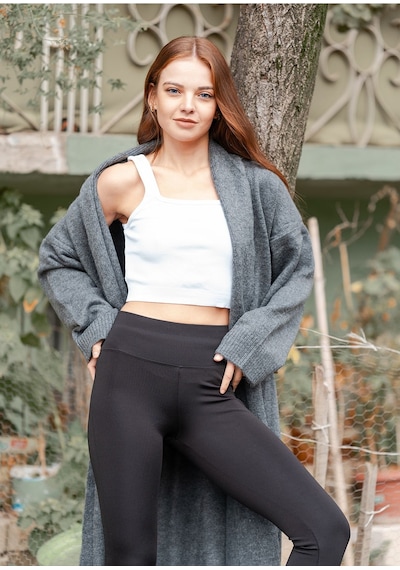 Verdeblanco Kadın Askılı Crop Atlet Beyaz