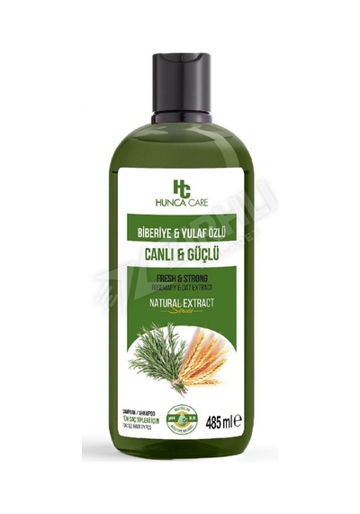 3 Adet Hunca Biberiye & Yulaf Özlü Şampuan 485 Ml