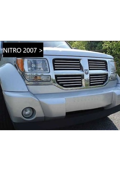 Dodge Nitro 2007 Sonrası Ön Panjur 16 Parça Paslanmaz Çelik