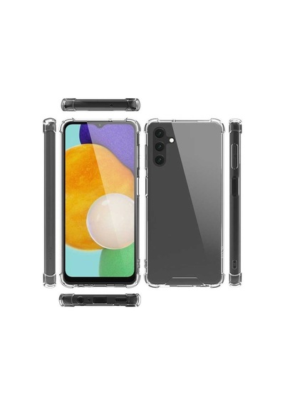 Samsung Galaxy Uyumlu A04s Kılıf Zore Kenar Korumalı Nitro Anti Shock Silikon