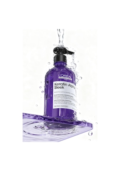 Keratin Alpha Sleek Şampuan 500 Ml