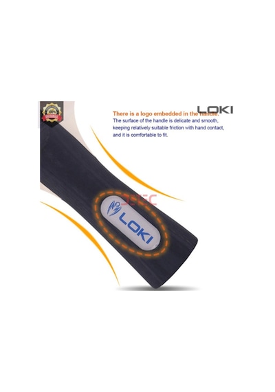 Loki İttf Onaylı Masa Tenisi Raket Set 2 Raket Top Kılıf
