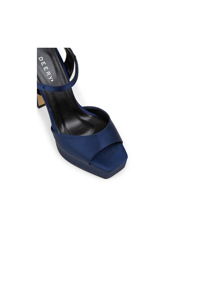 Deery Kadın Lacivert Platform Abiye Ayakkabı - Sm203zlcvm01