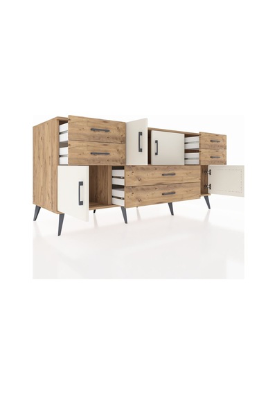 Kronos Konsol Tek Raflı 6 Çekmeceli 4 Kapaklı 176x59x83 Çam-aytaşı/çam Aytaşı/çam Kronos Konsol Tek Raflı 6 Çekmeceli 4 Kapaklı 176x59x83 Çam-aytaşı/çam Aytaşı/çam