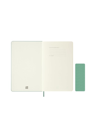 Moleskine Klasik Defter Large 13x21 Çizgili Sert Kapak Ada Çayı Yeşili Çok Renkli