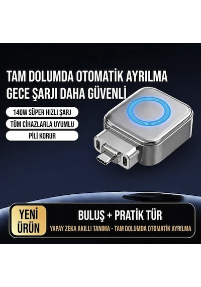 Şarj Ayırıcı Koruyucu Otomatik Çıkma Özellikli Type-c Şarj Kesici Pil Sağlığı Koruma Cihazı