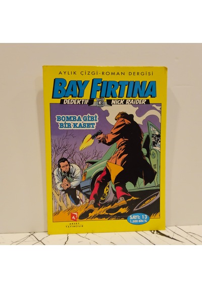Bay Fırtına - Dedektif Nıck Raıder Sayı 13