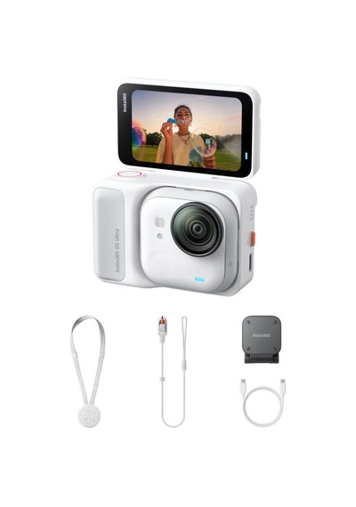 Insta360 Go Ultra Arktik Beyaz Monte Edilebilir Kamera Standart Paketi Inst-cınsabea