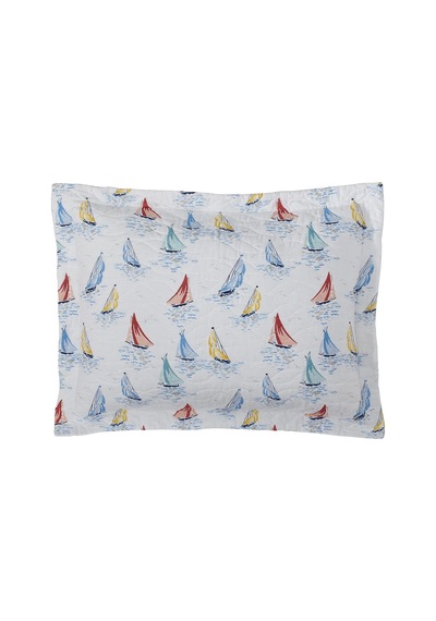 Ahoy Quilt Set, King, Blue Multi Çok Renkli