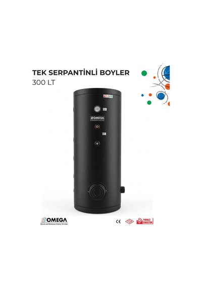300 L Tek Serpantinli Boyler