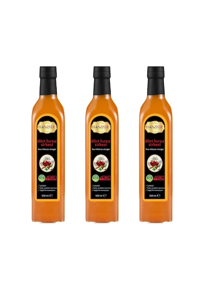 Hanzade Bitkisel Dört Sirkesi 3 x 500 ML