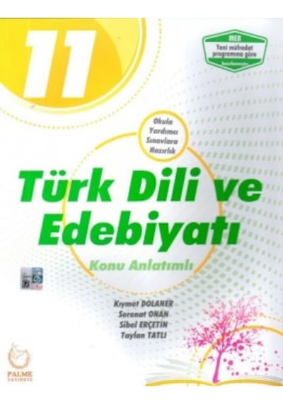 Palme Yayınları 1 Türk Dili ve Edeb.Konu Anlatımlı