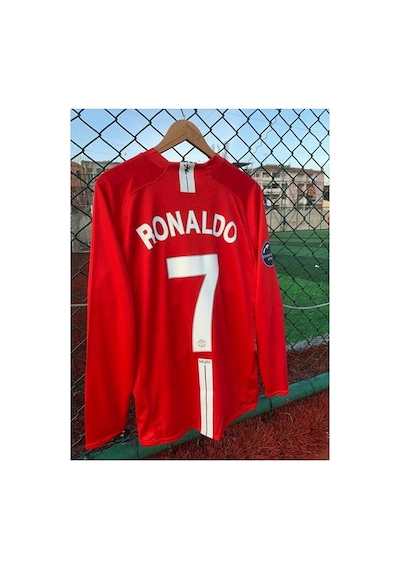 Manchesterr/unitedd 2008 Moskova Şampiyonlar Ligi Finali Cristian Kırmızı