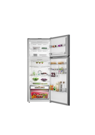 Arçelik 570508 EI Çift Kapılı No Frost Buzdolabı Gri