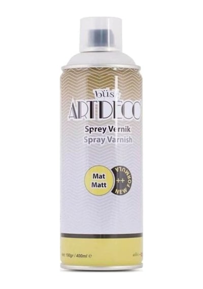 Su Bazlı 400ml Sprey Vernik - Mat