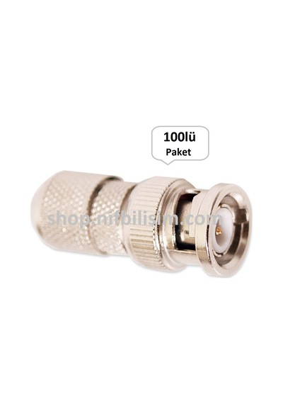 Bnc Konnektör 100Lü Paket - Bnc Connector