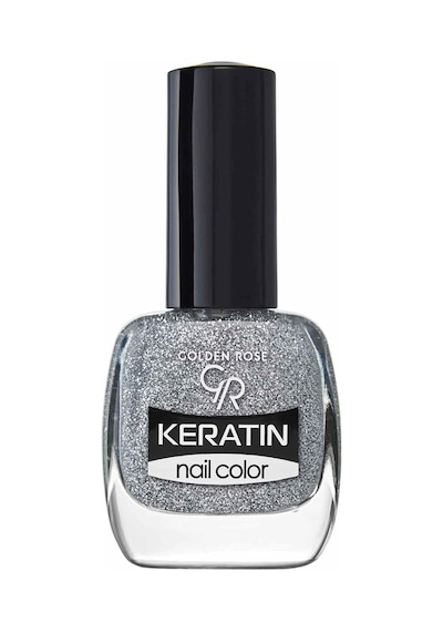 Keratin Nail Glitter No: 401 - Keratin İçerikli Güçlendirici Parlak Oje