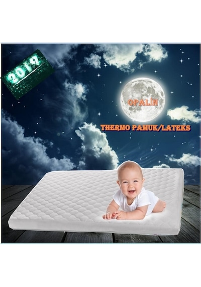 Uzunbebe 70X110 Opalin Thermo Pamuk - Lateks Alez Yatak 70*110 Thermo