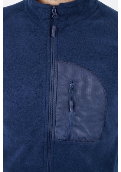 Alpinist Motus Tam Fermuarlı Polar Indigo (529044854)