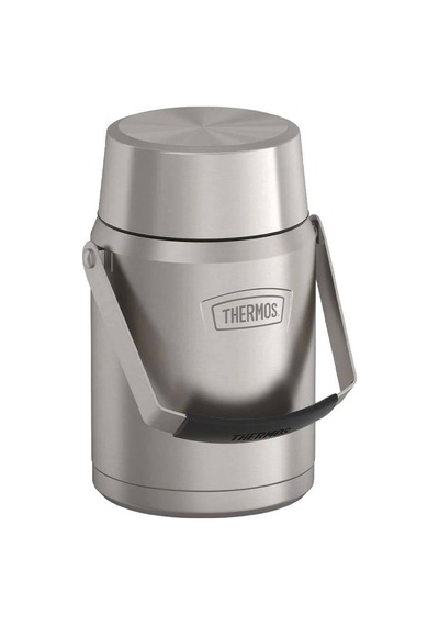Thermos Icon Mega İki Katlı Yemek Termosu 1.4 Litre Gri