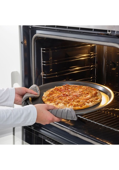 Pizza Tepsisi, Gri, 34 Cm Gri