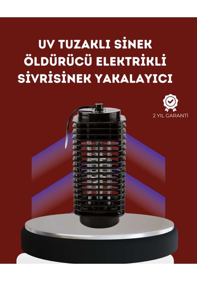 Uzun Ömürlü Elektrikli Sivrisinek Katili Sessiz Çalışma, Güçlü Performans