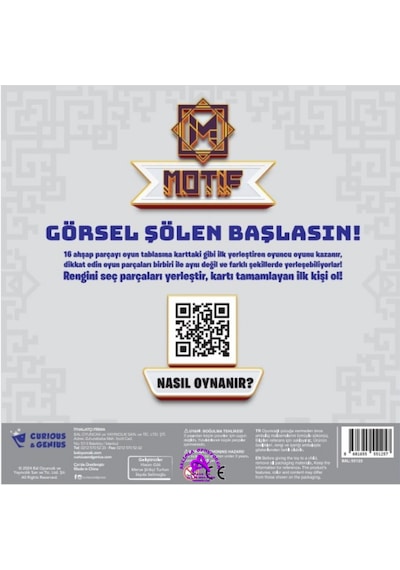 Tazof Motif Turnuva Kutu Oyunu