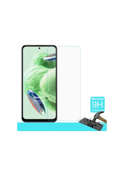 Microsonic Xiaomi Redmi Note 12 Tempered Glass Cam Ekran Koruyucu