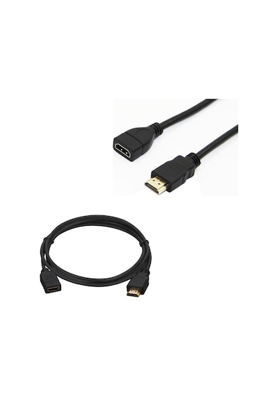 Powermaster 8801 Hdmi Kablo Uzatma 30 Cm Erkekek Dişi