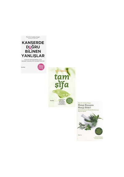 Prof. Dr. Canfeza Sezgin Seti 3 Kitap (Tam Şifa+Hangi Kansere Han