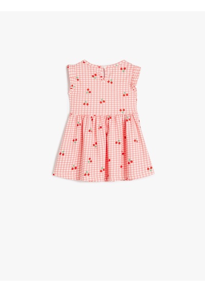 Koton Fırfır Detaylı Kiraz Desenli Bisiklet Yaka A Kesim Pamuklu Elbise Pembe Desenli 5smg80015ak Pembe Desenli Pembe Koton Fırfır Detaylı Kiraz Desenli Bisiklet Yaka A Kesim Pamuklu Elbise Pembe Desenli 5smg80015ak Pembe Desenli Pembe