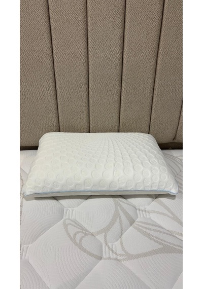 Massage Air Visco Yastık Masaj Etkili Ortopedik Visco Yastık Beyaz