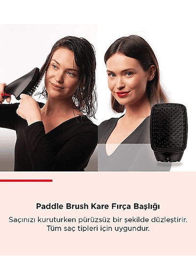 Revlon Rvdr5371 One Step Blow Dry Multi Air Styler 5'i 1 Arada Saç Kurutma Ve Şekillendirici Siyah